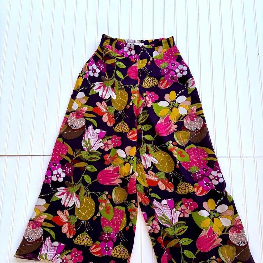 Trina Turk Multicolor Floral Pants